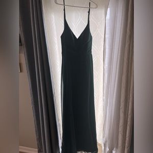 Azazie bridesmaid dress in Pine